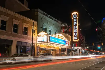 Das Orpheum Theatre in Memphis