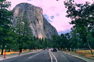 Zufahrt zum Yosemite N.P.