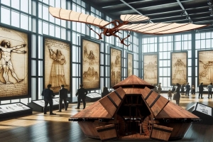 Entwurf des neuen da Vinci Museums in Pueblo