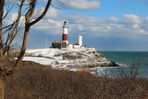 Montauk Lighthouse - der Winter hat auf Long Island einen ganz besonderen Charme