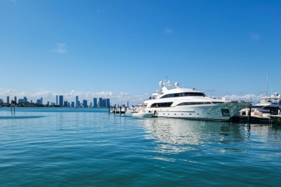 Private Yachten vor Miamo